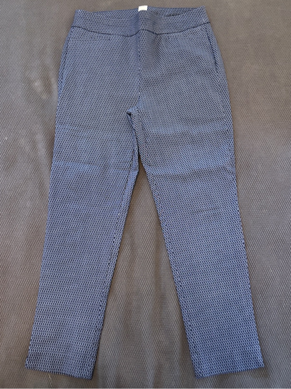 Chico's Navy Micro-Pattern Men's Chinos